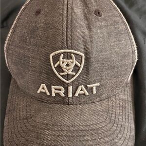 Ariat brown embroidered SnapBack hat from Buckle.